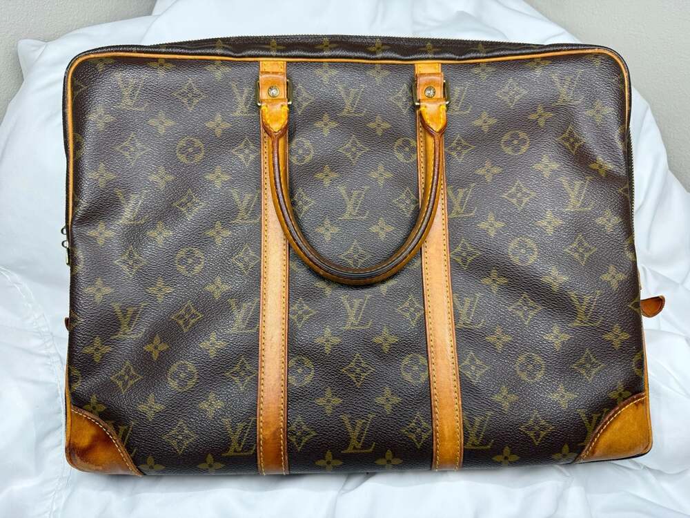 Louis Vuitton Monogram Canvas Porte-Documents Briefcase, - Picture 4 of 9